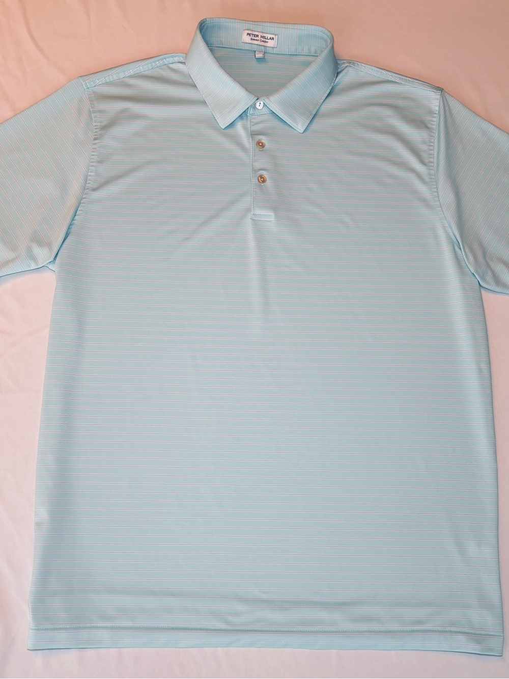 Peter Millar - Pale Blue Men's Performance Polo